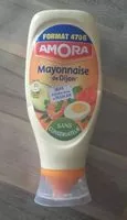 Mängden socker i Amora Mayonnaise Nature Flacon Souple