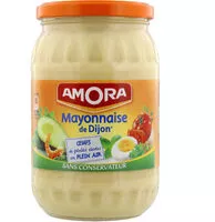 Mängden socker i Amora Mayonnaise De Dijon Bocal 725g