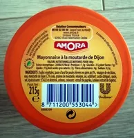 Mängden socker i Mayonnaise à la moutarde de Dijon