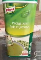 Mängden socker i Potage aux pois et jambon