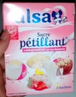 Mängden socker i Sucre pétillant