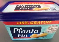 Mängden socker i Margarine demi-sel