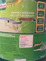 Mängden socker i Velouté de poulet