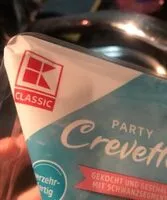 Mängden socker i Party crevetten