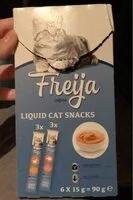 Mängden socker i Fraija liquid cat snacks
