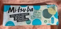 Mängden socker i Mitsuba sea salt crispy rice crackers - mild