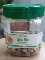 Mängden socker i Diced Figs - Morceaux de figues