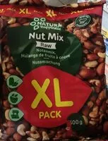 Mängden socker i Nut mix