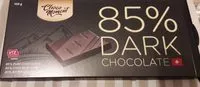 Mängden socker i 85% dark