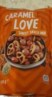 Mängden socker i Caramel love sweet snack mix