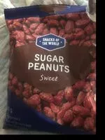 Mängden socker i Sugar peanuts sweet