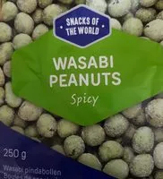 Mängden socker i Wasabi peanuts