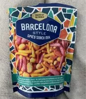 Mängden socker i BARCELONA STYLE SPICY SNACK MIX