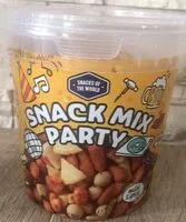 Mängden socker i snack mixte party