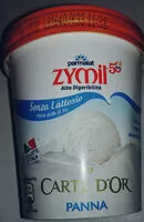 Mängden socker i Carte d’or panna