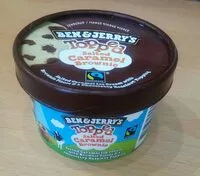 Mängden socker i Ben & Jerry's Glace Mini Pot Topped Caramel Salé et Brownie