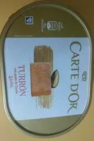 Mängden socker i Helado de turrón carte d'or