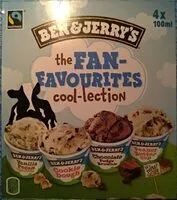 Mängden socker i Ben & Jerry's Glace Mini Pots The Fan-Favourites Cool-lection 4x100ml