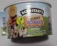 Mängden socker i Ben & Jerry's Glace Mini Pot Vegan Chunky Monkey