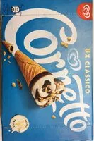 Mängden socker i Cornetto classico