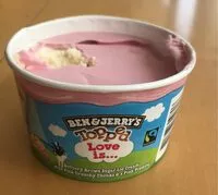 Mängden socker i Ben & Jerry's Glace Mini Pot Topped Is Loved