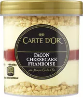 Mängden socker i Carte D'or Glace en Pot Framboise Cheesecake