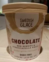 Mängden socker i Chocolate red berries & stracciatella pieces