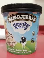 Mängden socker i Ben & Jerry's Crème Glacée en Pot Chunky Monkey 465ml