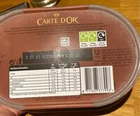 Mängden socker i Carte D'Or