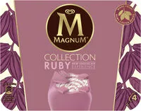 Mängden socker i MAGNUM Glace Bâtonnet Ruby 4x90ml