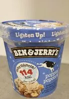 Mängden socker i Ben & Jerry's Moophoria Glace en Pot Poopin Popcorn 465ml