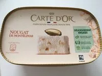 Mängden socker i CARTE D'OR Glace Crème Glacée Nougat 900ml