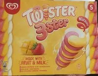 Mängden socker i Twister 3ster