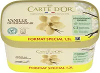 Mängden socker i Glace Vanille de Madagascar