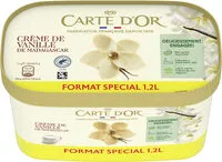 Mängden socker i CARTE D'OR Glace Crème Glacée Crème de Vanille de Madagascar 1200ml