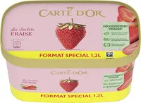 Mängden socker i Sorbet Fraise