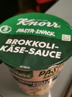Mängden socker i Pasta Snack Brokkoli-käse-Sauce
