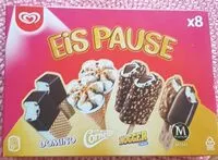 Mängden socker i Eispause