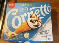 Mängden socker i cornetto classico