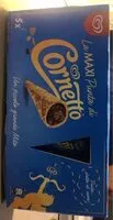 Mängden socker i La maxi punta di cornetto