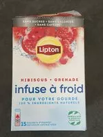 Mängden socker i Hibiscus + pomegranate cold infuse