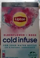 Mängden socker i Lipton Infuse à Froid Fleur de Sureau Rose 15 Sachets Pyramid