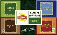 Mängden socker i Coffret Découverte Bio Thé vert et noirs aromatisés x 40 mousselines