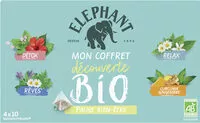 Mängden socker i Elephant Coffret Découverte Infusions Bio Bien Être Relax 40 Sachets