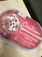 Mängden socker i Schwarzwälder Kirsch