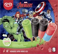 Mängden socker i Glace Avengers