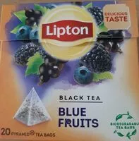 Mängden socker i Black tea blue fruits