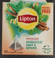 Mängden socker i Infusion: Morocco mint and spices