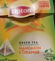 Mängden socker i Green tea mandarin & orange