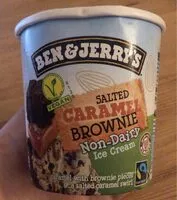 Mängden socker i Ben & Jerrys salted caramel brownie